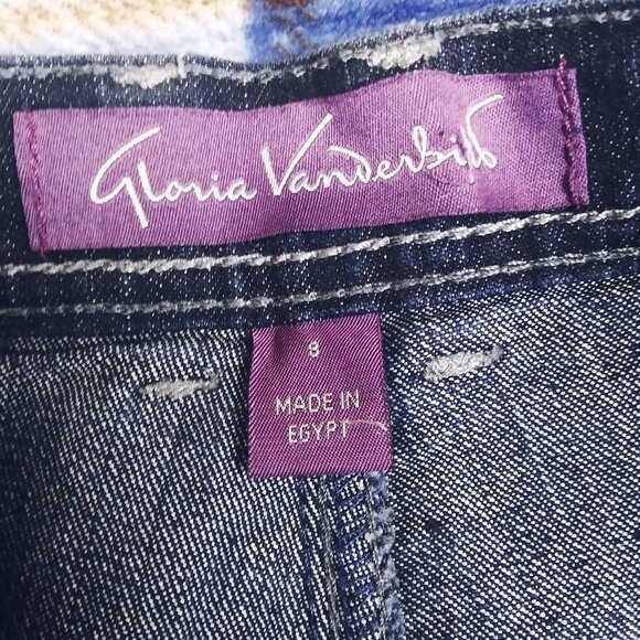 Gloria Vanderbilt Amanda Short Jeans Size 8 - Picture 6 of 8
